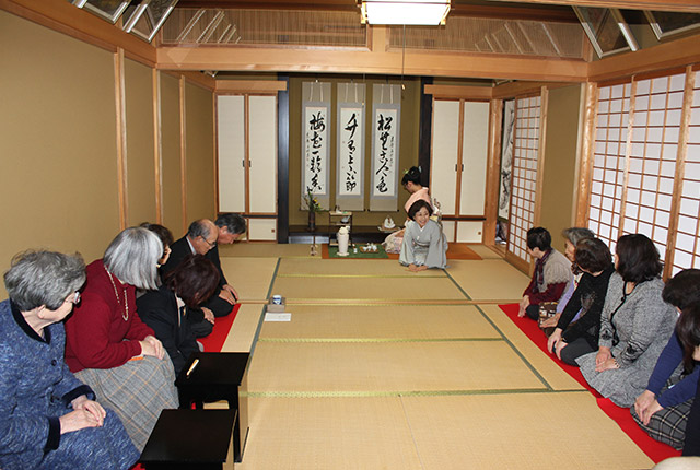 御茶席の様子