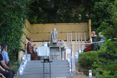 【京都・宝善院】お盆に先駆け、立秋の日に水子供養の合同法要を執り行います。