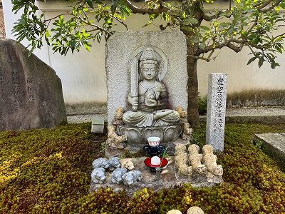 今年の干支の寅と丑年の守本尊様です。祈祷法要当日の写真です。