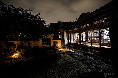 【京都宇治 宝善院】夜の寺院をお愉しみ頂きます。